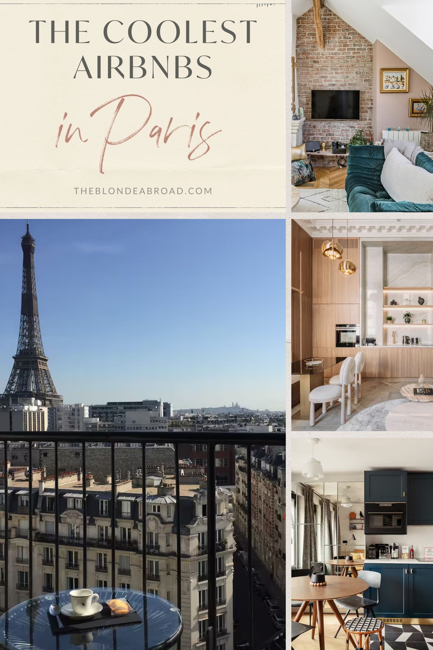 The Coolest Airbnbs in Paris
