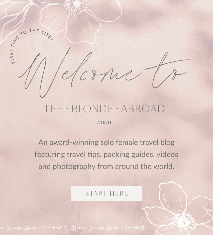 An award-winning solo female travel blog featuring travel tips, packing guides, videos and photography from around the world.
