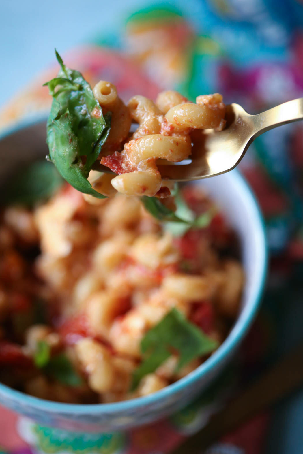 Fresh Tomato and Feta Pasta from Our Best Bites