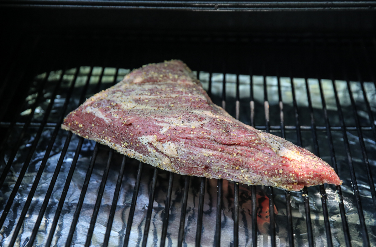 seasoned raw beef