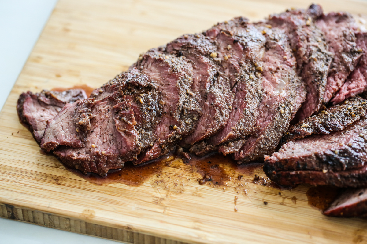 smoked tri tip