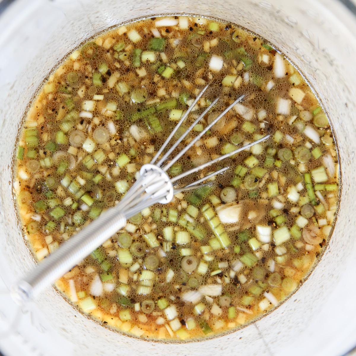 short rib marinade in a bowl