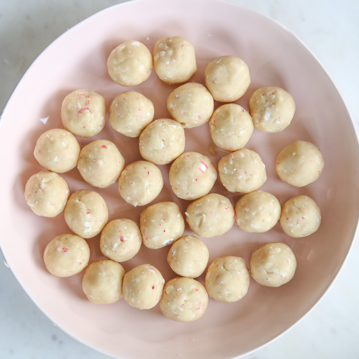 cookie dough balls